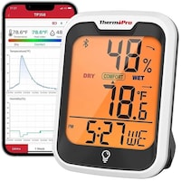 Picture of NPO ThermoPro Telephone Controlled Indoor Thermometer, TP358 - Carton of 102
