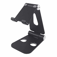 NPO Aluminum Adjustable Tablet and Phone Holder Stand, Dark Grey - Carton of 50