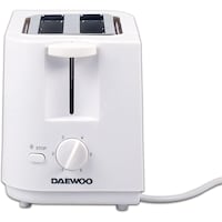 Picture of Daewoo 2 Slice Bread Toaster, DST2882, 700W, White & Grey