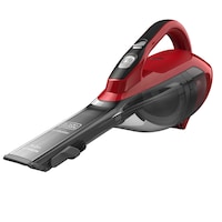 Black & Decker Cordless Dustbuster Handheld Vacuum, Red & Grey
