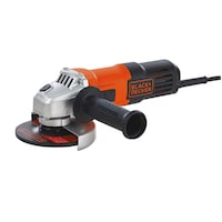 Picture of Black & Decker Small Angle Grinder With Slider Switch & Side Handle