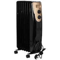 Picture of Black & Decker 7 Fin Oil Radiator Heater, 1500W, Black, Or070D-B5