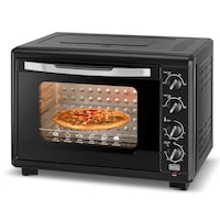 Picture of Black & Decker Double Glass Multifunction Toaster Oven, 55Ltr, Black