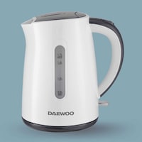 Picture of Daewoo Electric Kettle, 1.7ltr, 2200W, White & Grey, DEK8805