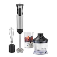 Picture of Daewoo 4-in-1 Stainless Steel Hand Blender with Chopper & Whisk, DHB2340