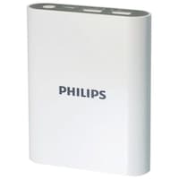 Philips 10000mAh Portable Power Bank, Silver
