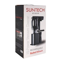 Picture of Suntech Hi-Power Rechargeable Vacuum Cleaner, ST-1015-D, 80W, Black
