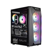 Galax Flush Factory Geforce GTX 1650 Gaming PC, 16GB DDR4 RAM, Black