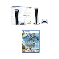 Picture of Sony PlayStation 5 Disc with Horizon, White