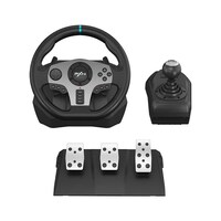Picture of PXN 900 Degree Double Vibration Racing Steering Wheel With Shifter