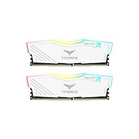 TeamGroup T-Force Delta RGB DDR4 Cl16 Desktop Memory, 16GB, White