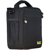 Picture of Body Builder 2 Containers Meal Back Bag, Black