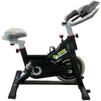 Body Builder Indoor Exercise Spin Bike, Black