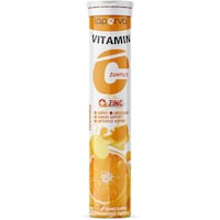 Picture of Laperva Vitamin C Complex Plus Zinc Orange Tablets, 20 Effervescent Tablets