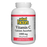 Picture of Natural Factors Vitamin C Calcium Ascorbate Powder, 1000mg