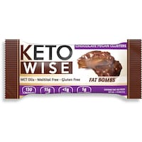 Picture of Keto Wise Chocolate Pecan Clusters Fat Bombs, 32gm