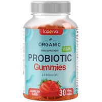 Picture of Laperva Strawberry Organic Probiotic, 30 Vegan Gummies