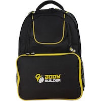 Picture of Body Builder 6 Containers Meal Back Bag, Black