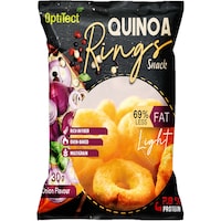 Picture of Optitect Quinoa Rings Onion Flavor Snack, 30g