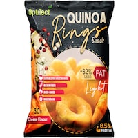 Picture of Optitect Quinoa Rings Cheese Flavor Snack, 30g