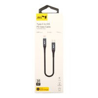 Picture of JBQ Nylon Type-C To Lightning Pd Data Cable Cp-P30, 20W, 30cm, Black