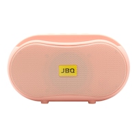 JBQ Rechargeable Portable Speaker, Pink