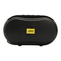 JBQ Rechargeable Portable Speaker, Black