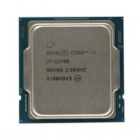 Intel Core i7-11700 Processor Tray, 2.50 GHz, Silver