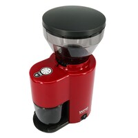 WPM Conical Burr Coffee Grinder, ZD-10, Red