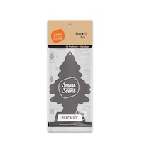 Smart Scent Car Freshener, Black Ice Mini Paper - Carton of 50 Pcs