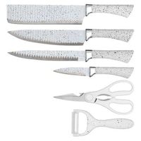 Picture of Pulcon 6-Piece Marble Non-Stick Kitchen Knife Set - Carton of 6