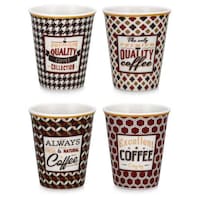 Picture of Pulcon Ceramic Coffee Cup with Decal, 100ml - Carton of 72 Pcs