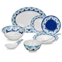 Picture of Pulcon 45-Piece Melamine Dinner Set - Carton of 2 Sets