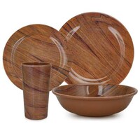 Picture of Pulcon 16-Piece Melamine Dinner Set - Carton of 8 Sets
