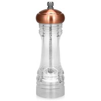 Picture of Pulcon Pepper Mill with Ceramic Grinder, 6inch, Copper & Clear - Carton of 48