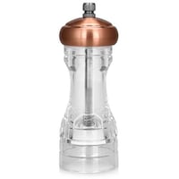 Picture of Pulcon Pepper Mill with Ceramic Grinder, 5inch, Copper & Clear - Carton of 48