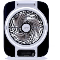 Picture of Geepas Rechargeable Box Fan with LED Light, 12inch