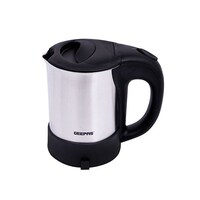 Picture of Geepas Portable Design Stainless Steel Electric Kettle, 1000W, 0.5L