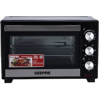 Picture of Geepas 1600W Electric Oven with Rotisserie, 25L, GO4464