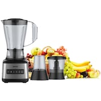 Picture of Geepas 500W 3 in 1 Stainless Steel Blender, 1.5L
