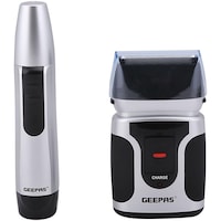 Picture of Geepas 2-in-1 Rechargeable Shaver with Nose Trimmer, GSR110N