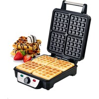 Picture of Geepas Electric 4 Slice Non Stick Waffle Maker, 1100W