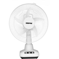 Geepas 2 Speed Settings Rechargeable Fan, 12inch