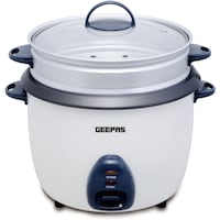 Picture of Geepas 450W Automatic Rice Cooker, 1L, GRC4325