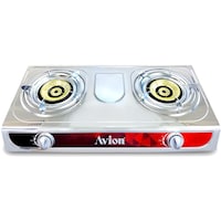 Picture of Avion Cast Iron Double Burner Gas Stove, AGS25EP
