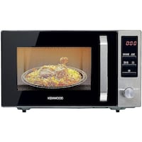 Picture of Kenwood 800W Digital Display Microwave Oven with Grill, MWM25-000BK, 25L