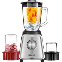 Picture of Kenwood 800W Smoothie Blender with Glass Grinder Mill, BLP44-270SS, 1.5L