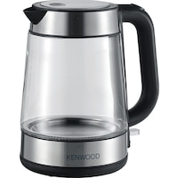Picture of Kenwood Glass Kettle, 1.7L, 2200W, Clear Silver & Black