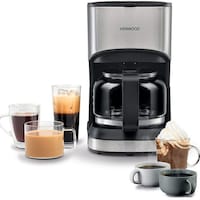 Picture of Kenwood 6 Cup Coffee Maker, 550W, Black & Silver