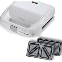 Picture of Kenwood 2 in 1 Square Shape Sandwich Maker & Grill, White